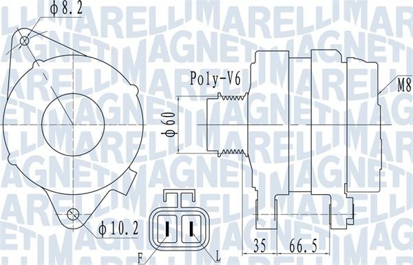 Magneti Marelli 063732010010 - Alternatore www.autoricambit.com