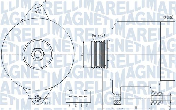 Magneti Marelli 063732013010 - Alternatore www.autoricambit.com