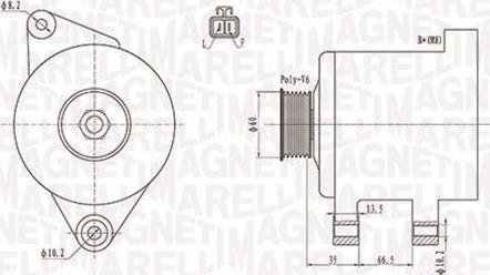 Magneti Marelli 063732017010 - Alternatore www.autoricambit.com