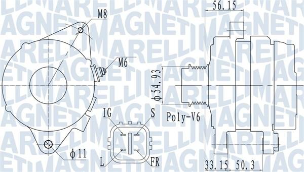 Magneti Marelli 063732027010 - Alternatore www.autoricambit.com