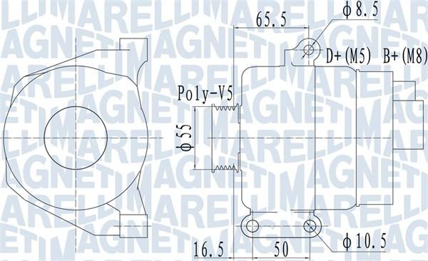 Magneti Marelli 063732070010 - Alternatore www.autoricambit.com