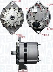 Magneti Marelli 063732170010 - Alternatore www.autoricambit.com