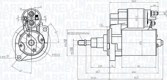 Magneti Marelli 063720601010 - Motorino d'avviamento www.autoricambit.com