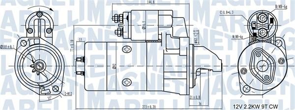 Magneti Marelli 063720350010 - Motorino d'avviamento www.autoricambit.com