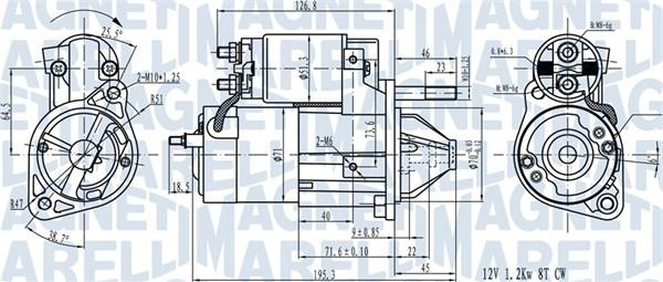 Magneti Marelli 063721492010 - Motorino d'avviamento www.autoricambit.com