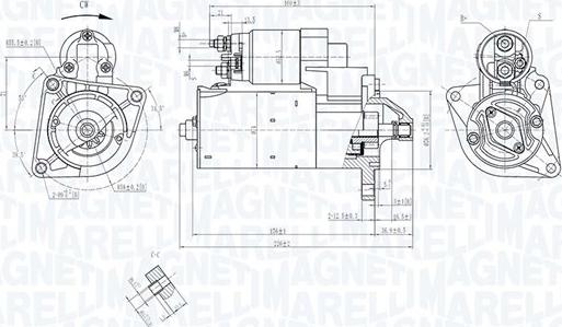 Magneti Marelli 063721447010 - Motorino d'avviamento www.autoricambit.com