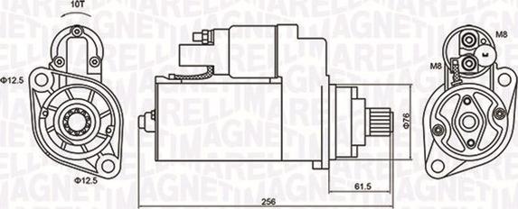 Magneti Marelli 063721405010 - Motorino d'avviamento www.autoricambit.com