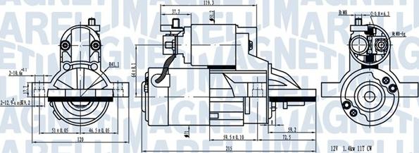 Magneti Marelli 063721436010 - Motorino d'avviamento www.autoricambit.com