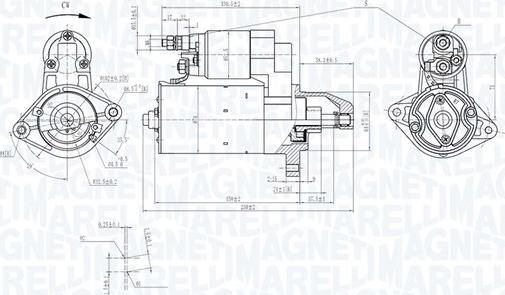 Magneti Marelli 063721535010 - Motorino d'avviamento www.autoricambit.com