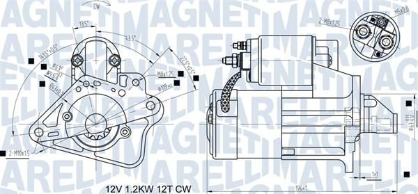 Magneti Marelli 063721524010 - Motorino d'avviamento www.autoricambit.com