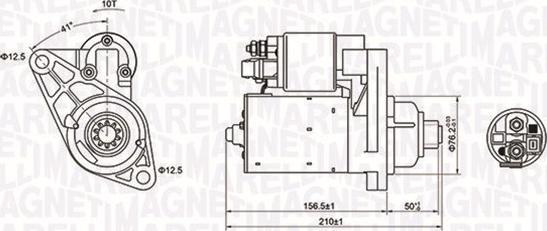 Magneti Marelli 063721197010 - Motorino d'avviamento www.autoricambit.com