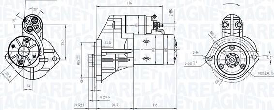 Magneti Marelli 063721159010 - Motorino d'avviamento www.autoricambit.com