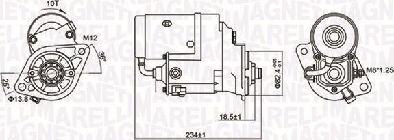 Magneti Marelli 063721154010 - Motorino d'avviamento www.autoricambit.com