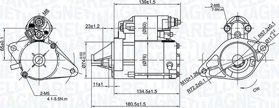 Magneti Marelli 063721299010 - Motorino d'avviamento www.autoricambit.com