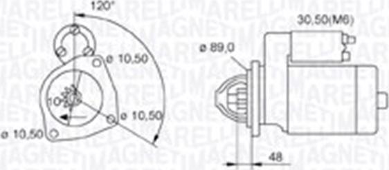 Magneti Marelli 063721268010 - Motorino d'avviamento www.autoricambit.com