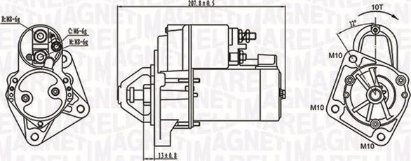 Magneti Marelli 063721289010 - Motorino d'avviamento www.autoricambit.com