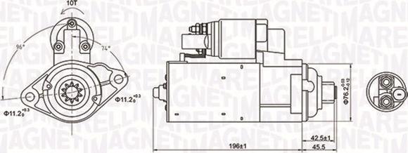 Magneti Marelli 063721286010 - Motorino d'avviamento www.autoricambit.com