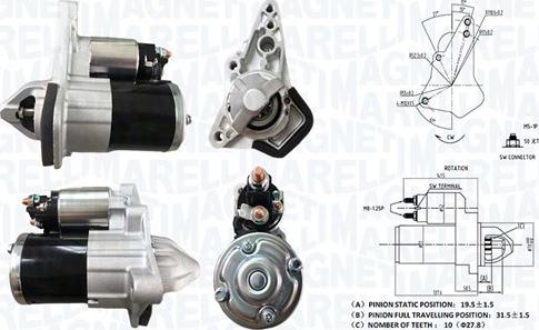 Magneti Marelli 063723537010 - Motorino d'avviamento www.autoricambit.com