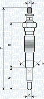 Magneti Marelli 062900094304 - Candeletta www.autoricambit.com