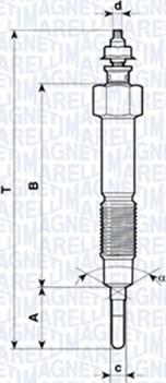 Magneti Marelli 062900044304 - Candeletta www.autoricambit.com