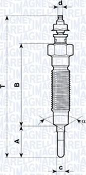 Magneti Marelli 062900045304 - Candeletta www.autoricambit.com