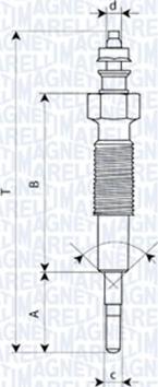 Magneti Marelli 062900055304 - Candeletta www.autoricambit.com