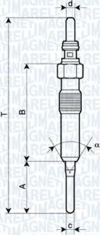 Magneti Marelli 062900087304 - Candeletta www.autoricambit.com