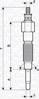 Magneti Marelli 062900142304 - Candeletta www.autoricambit.com