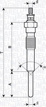 Magneti Marelli 062900125304 - Candeletta www.autoricambit.com