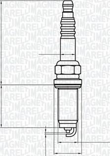 Magneti Marelli 062000786304 - Candela accensione www.autoricambit.com