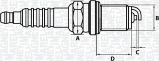 Magneti Marelli 062000775304 - Candela accensione www.autoricambit.com