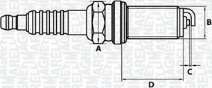 Magneti Marelli 062000778304 - Candela accensione www.autoricambit.com