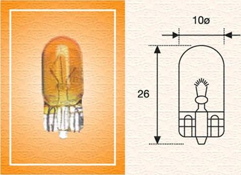 Magneti Marelli 009601070000 - Lampadina, Indicatore direzione www.autoricambit.com