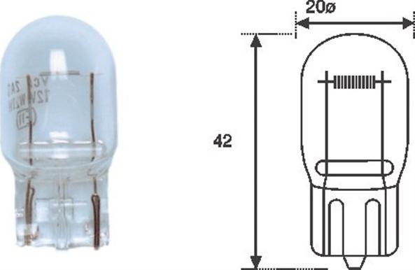 Magneti Marelli 002052200000 - Lampadina, luce di posizione posteriore www.autoricambit.com