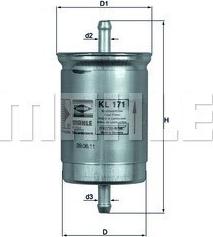 Magneti Marelli 154098846690 - Filtro carburante www.autoricambit.com