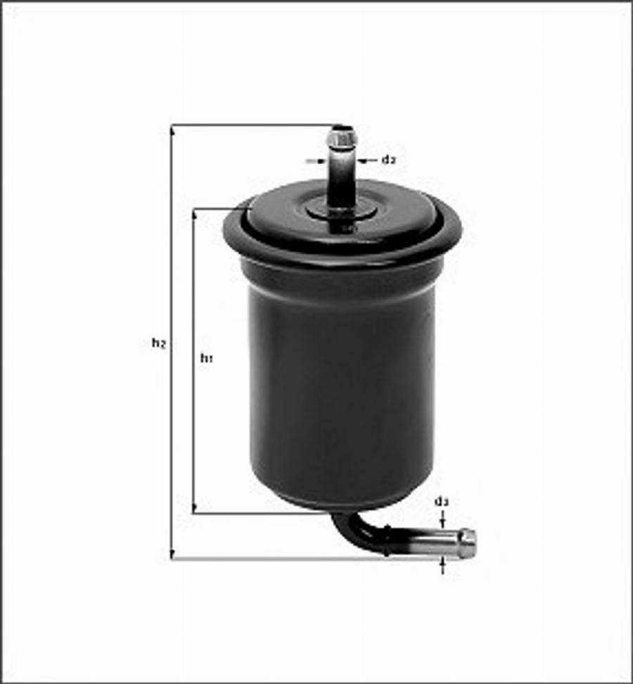 Magneti Marelli 154068287010 - Filtro carburante www.autoricambit.com