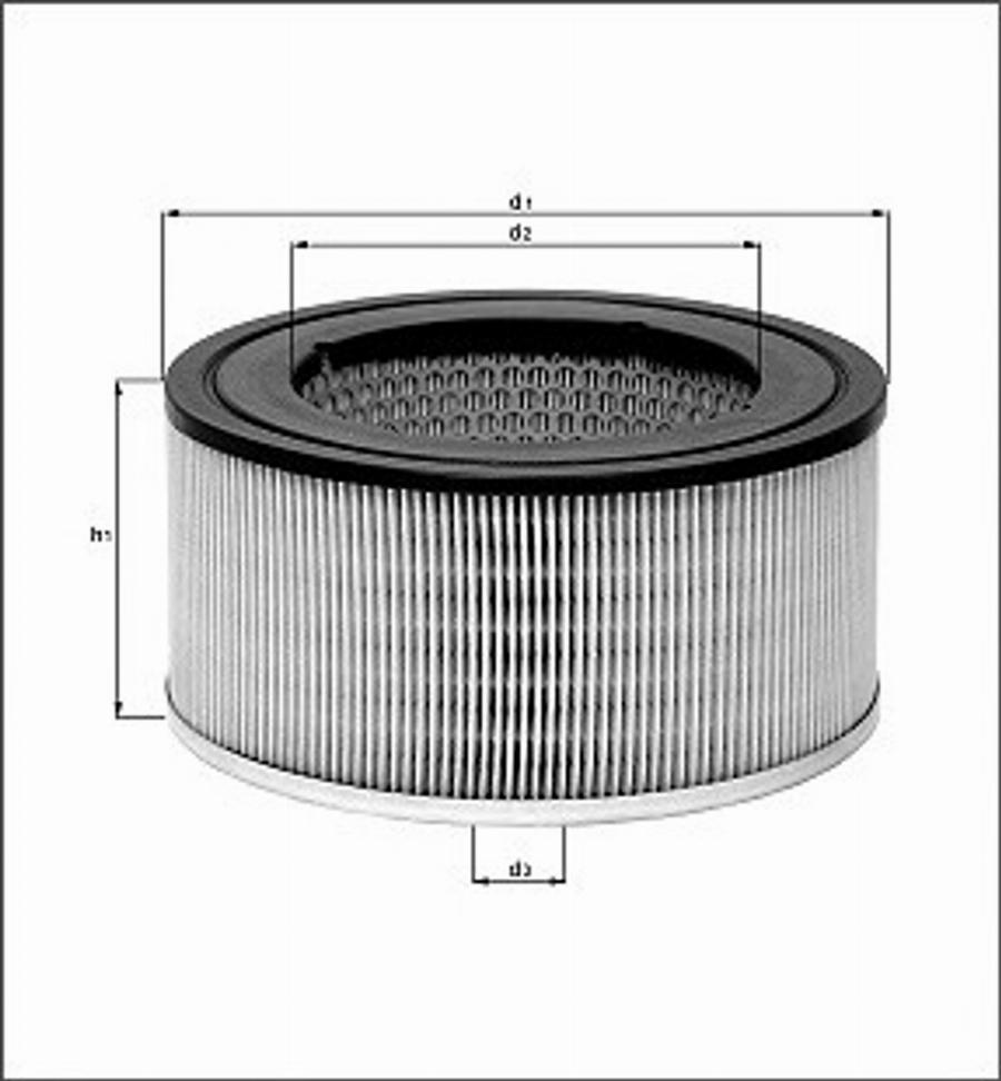 Magneti Marelli 154084455380 - Filtro aria www.autoricambit.com