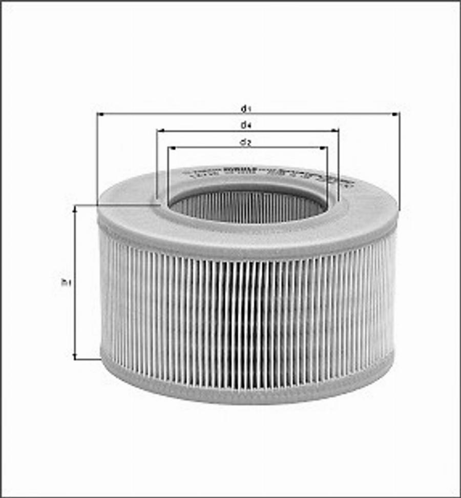 Magneti Marelli 154075486390 - Filtro aria www.autoricambit.com