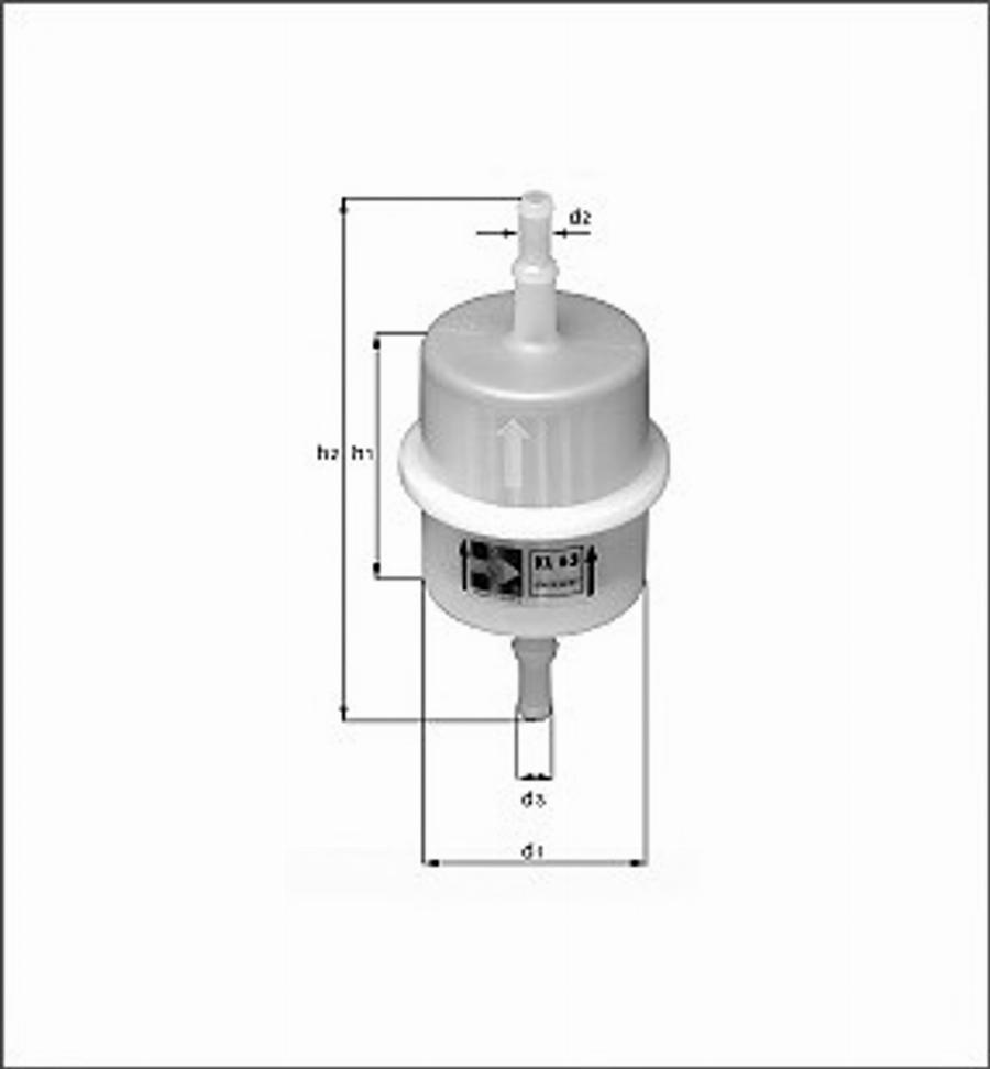 Magneti Marelli 154076378870 - Filtro carburante www.autoricambit.com