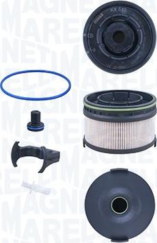 Magneti Marelli 154072435581 - Filtro carburante www.autoricambit.com