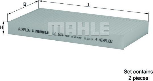 Magneti Marelli 154723407450 - Filtro, Aria abitacolo www.autoricambit.com