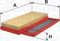 Magneti Marelli 153071760528 - Filtro aria www.autoricambit.com