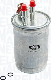 Magneti Marelli 152071760564 - Filtro carburante www.autoricambit.com