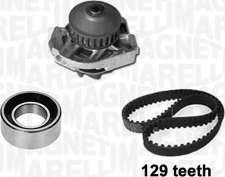 Magneti Marelli 341404820001 - Pompa acqua + Kit cinghie dentate www.autoricambit.com