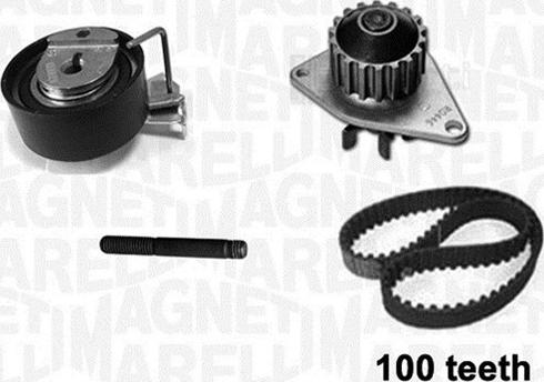 Magneti Marelli 341405320001 - Pompa acqua + Kit cinghie dentate www.autoricambit.com