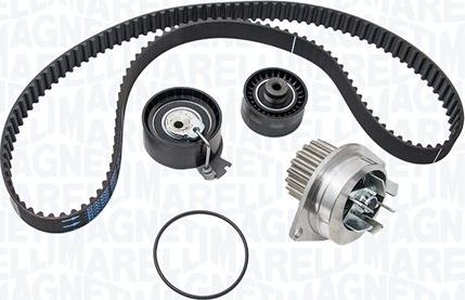 Magneti Marelli 341401680001 - Pompa acqua + Kit cinghie dentate www.autoricambit.com