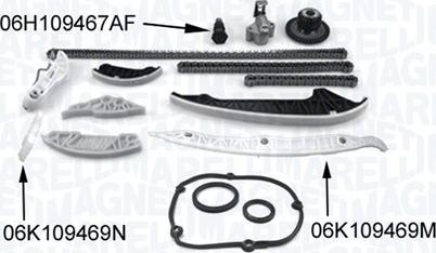 Magneti Marelli 341500001190 - Kit catena distribuzione www.autoricambit.com