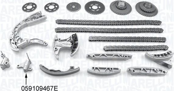 Magneti Marelli 341500001180 - Kit catena distribuzione www.autoricambit.com