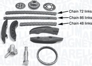 Magneti Marelli 341500001390 - Kit catena distribuzione www.autoricambit.com