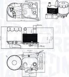 Magneti Marelli 350300004200 - Radiatore olio, Olio motore www.autoricambit.com